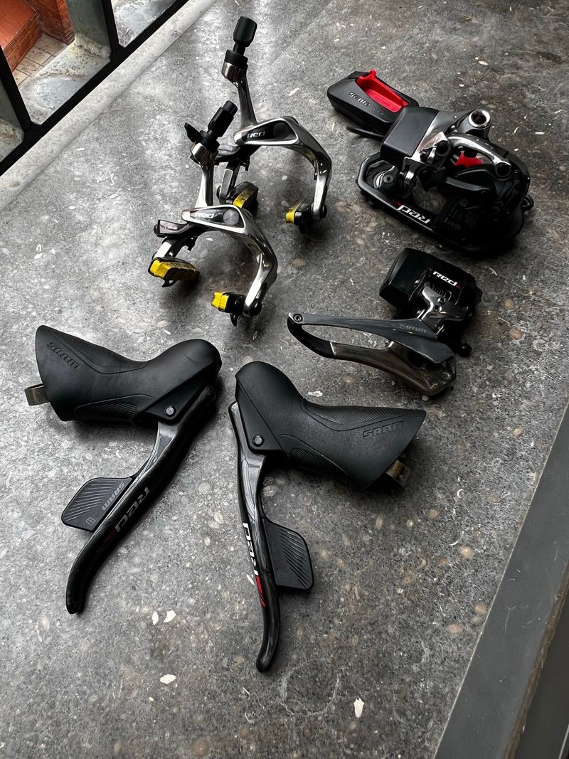 Used Sram Red eTap Groupset 2017 Groupset