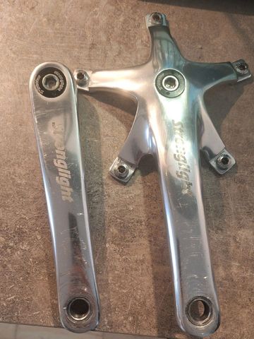 Stronglight Crankset 2019 Drivetrain & Pedals de segunda mano