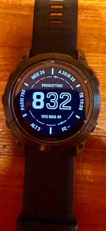 Garmin Fenix 7X Pro Solar bike d'occasion — image 3 sur 8