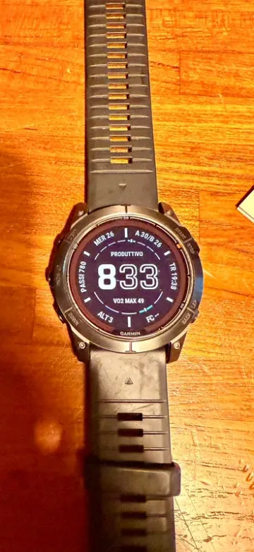 Garmin Fenix 7X Pro Solar bike d'occasion — image 2 sur 8