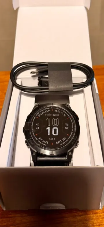 Garmin Fenix 7X Pro Solar bike d'occasion — image 4 sur 8