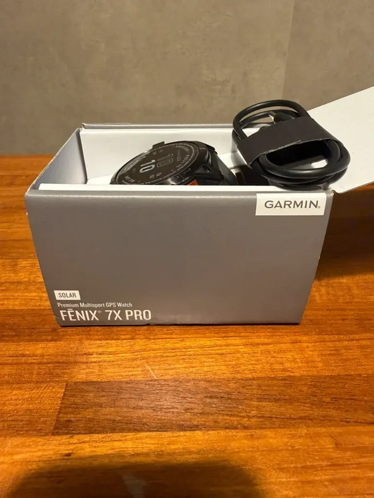 Garmin Fenix 7X Pro Solar bike d'occasion — image 8 sur 8