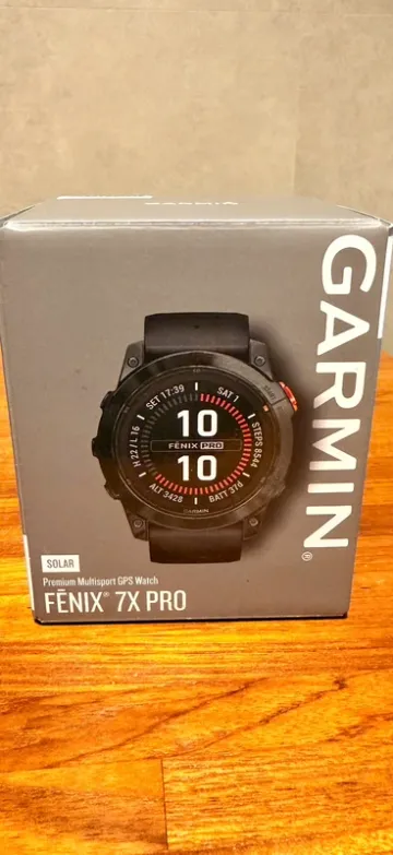 Garmin Fenix 7X Pro Solar bike d'occasion — image 1 sur 8