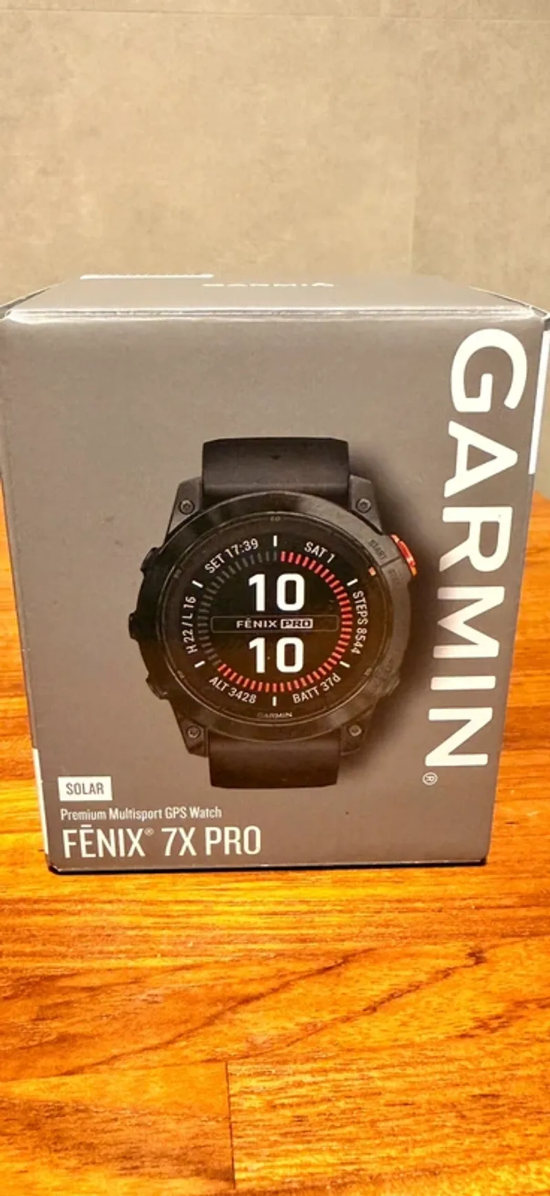 Used Garmin Fenix 7X Pro Solar Electronics
