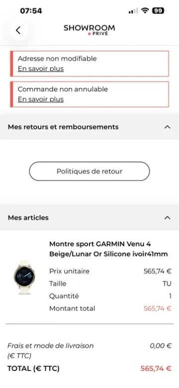 Used Garmin Venu 4 bike — image 2 of 2