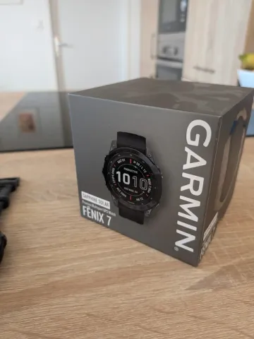 Used Garmin Fenix 7 Sapphire Solar bike — image 1 of 4