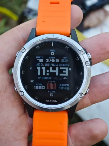 Used Garmin Fenix 5 Plus Sapphire bike — image 2 of 6
