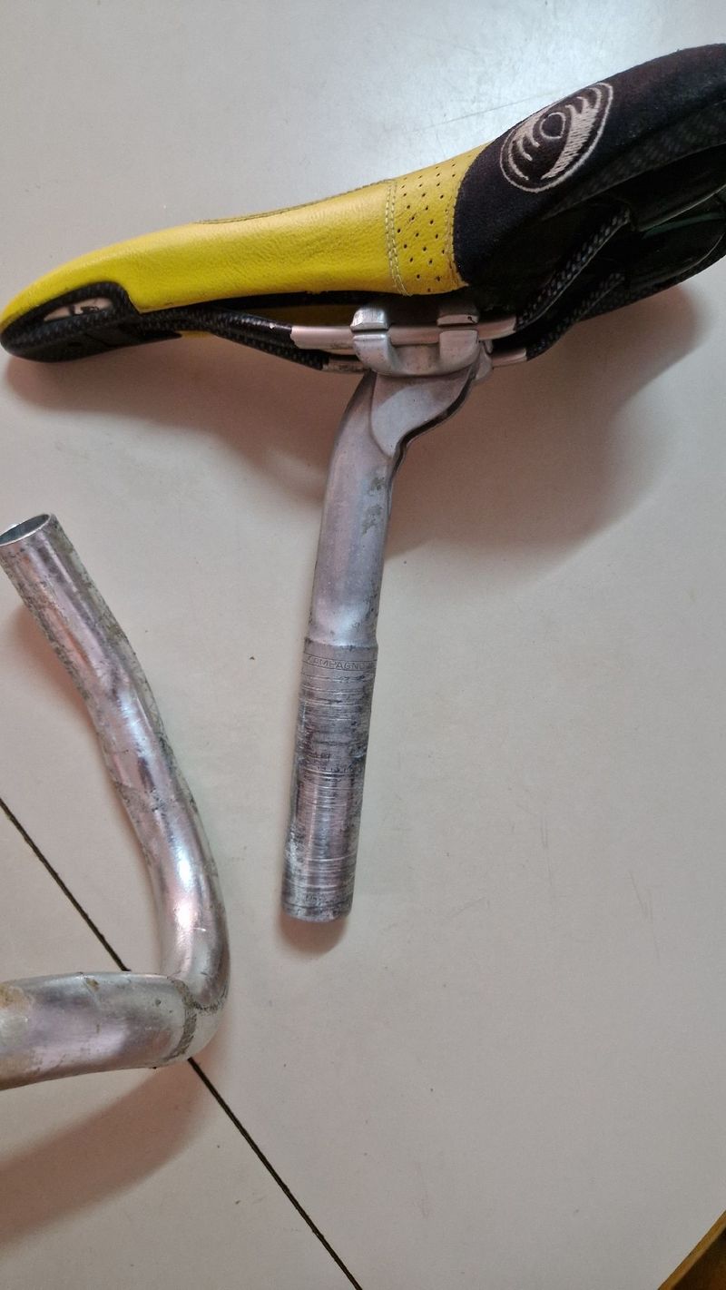 Used Campagnolo Super Record Seatpost 1980 Saddles & Seatposts