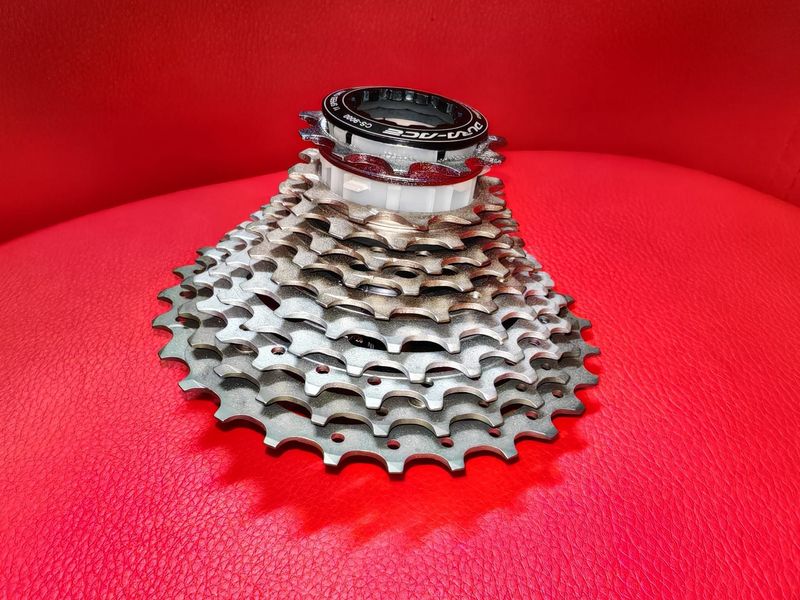 Gebrauchtes Shimano Dura Ace 11S 11X28 Cassette Drivetrain & Pedals