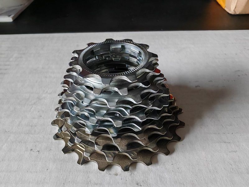Used Campagnolo Record Titanium 10s Cassette Drivetrain & Pedals