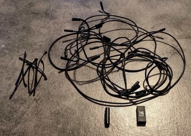 Tweedehands Shimano 9150 Di2 Wiring Set Cycling Accessories