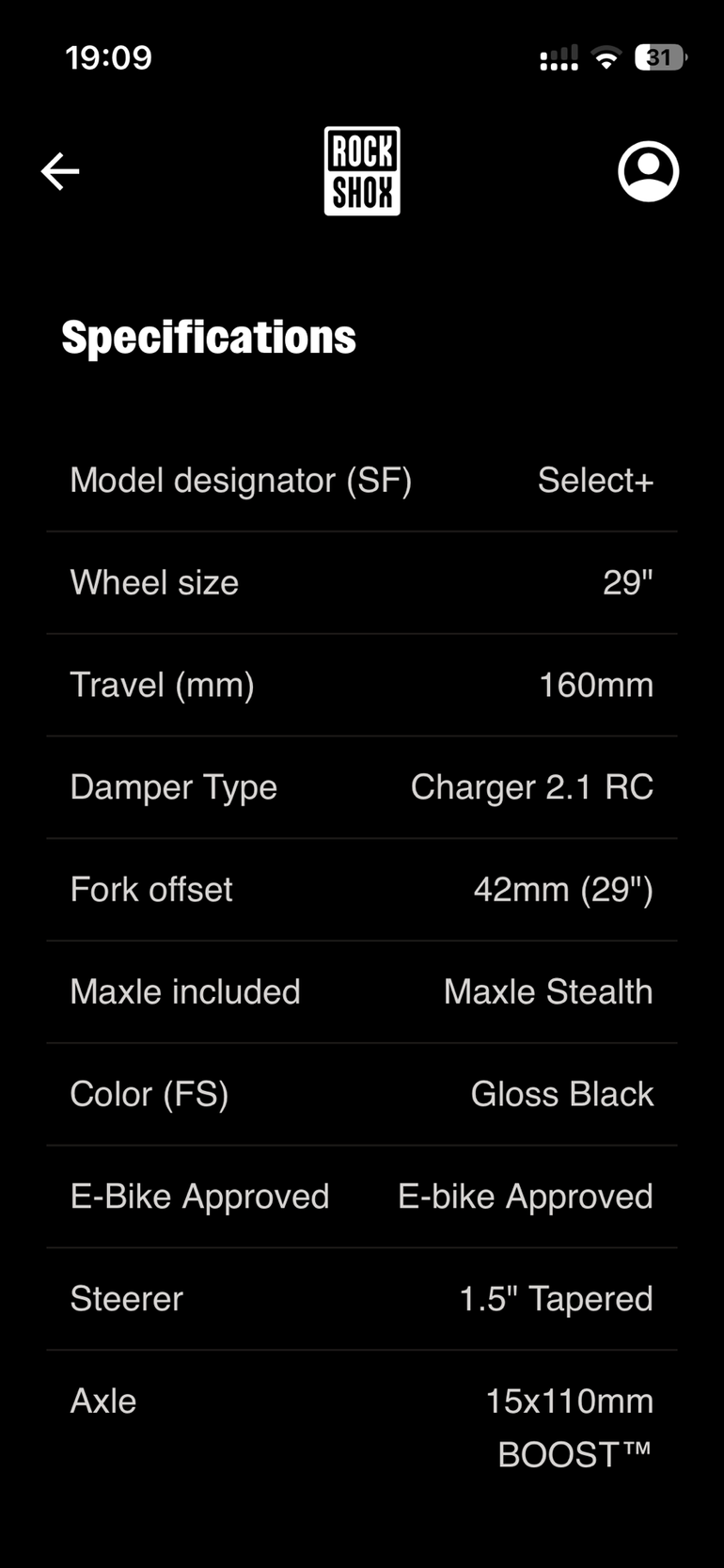 Brugt RockShox Lyrik Select+ 2024 bike — billede 6 af 6