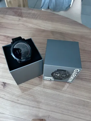 Used Garmin Fenix 7X Sapphire Solar bike — image 4 of 8