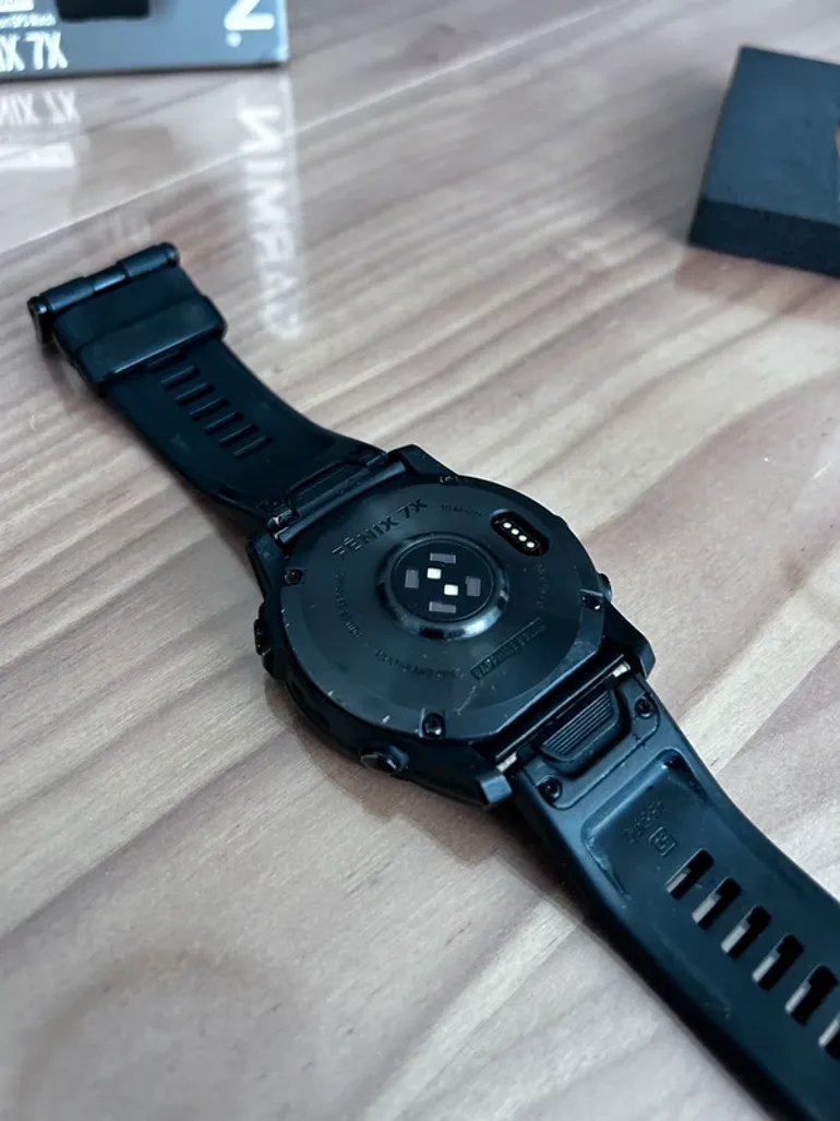 Used Garmin Fenix 7X Sapphire Solar bike — image 6 of 8