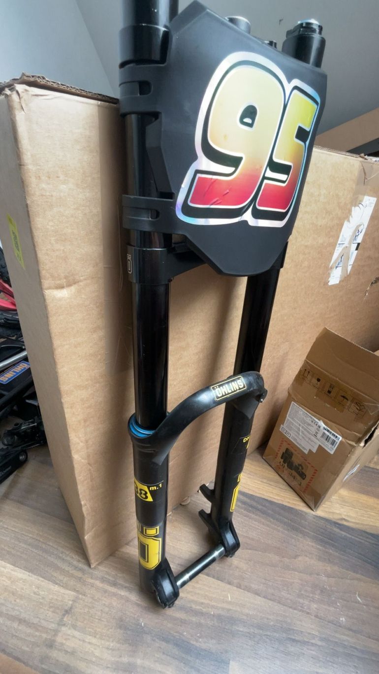 Brugt Öhlins DH38 m.1 Air Fork bike — billede 2 af 7