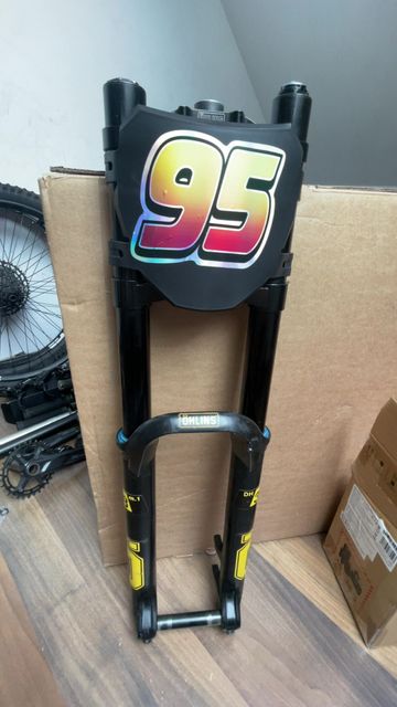 Brugt Öhlins DH38 m.1 Air Fork bike — billede 1 af 7
