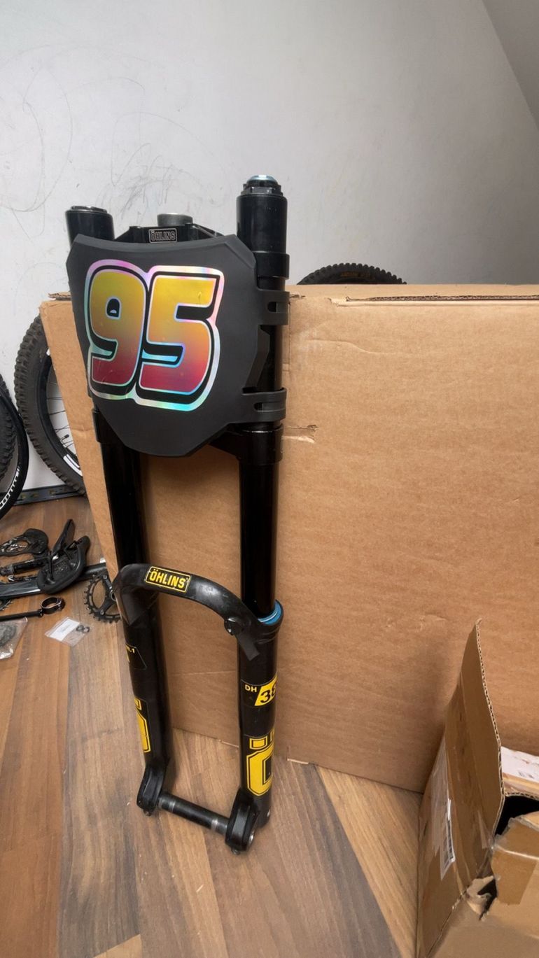 Brugt Öhlins DH38 m.1 Air Fork bike — billede 3 af 7