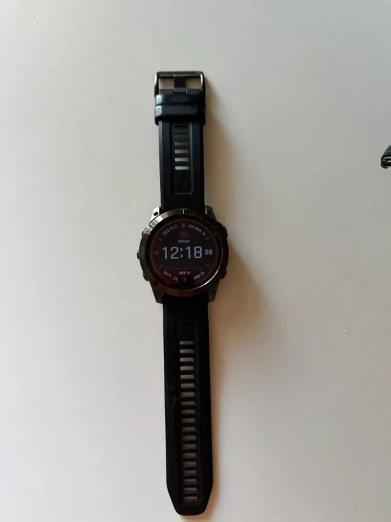 Used Garmin Fenix 7x Solar Electronics