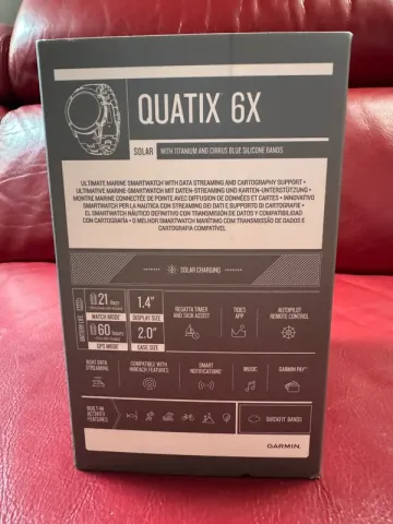 Brugt Garmin Quatix 6X Solar bike — billede 5 af 7