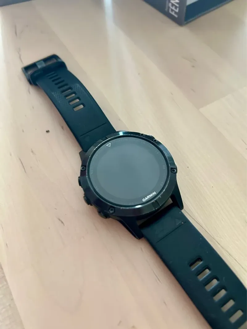 Used Garmin Fenix 5 Sapphire Electronics