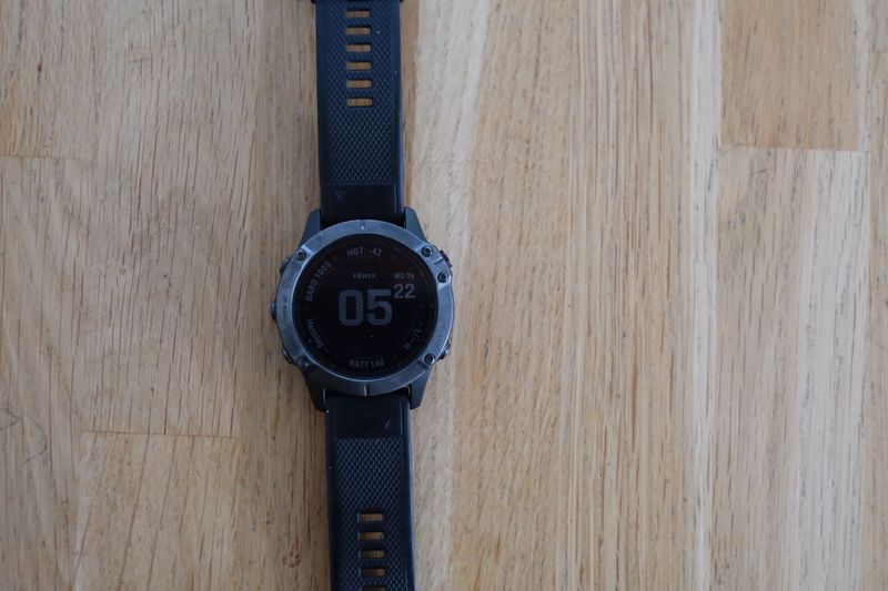 Used Garmin Fenix 6 Sapphire Electronics