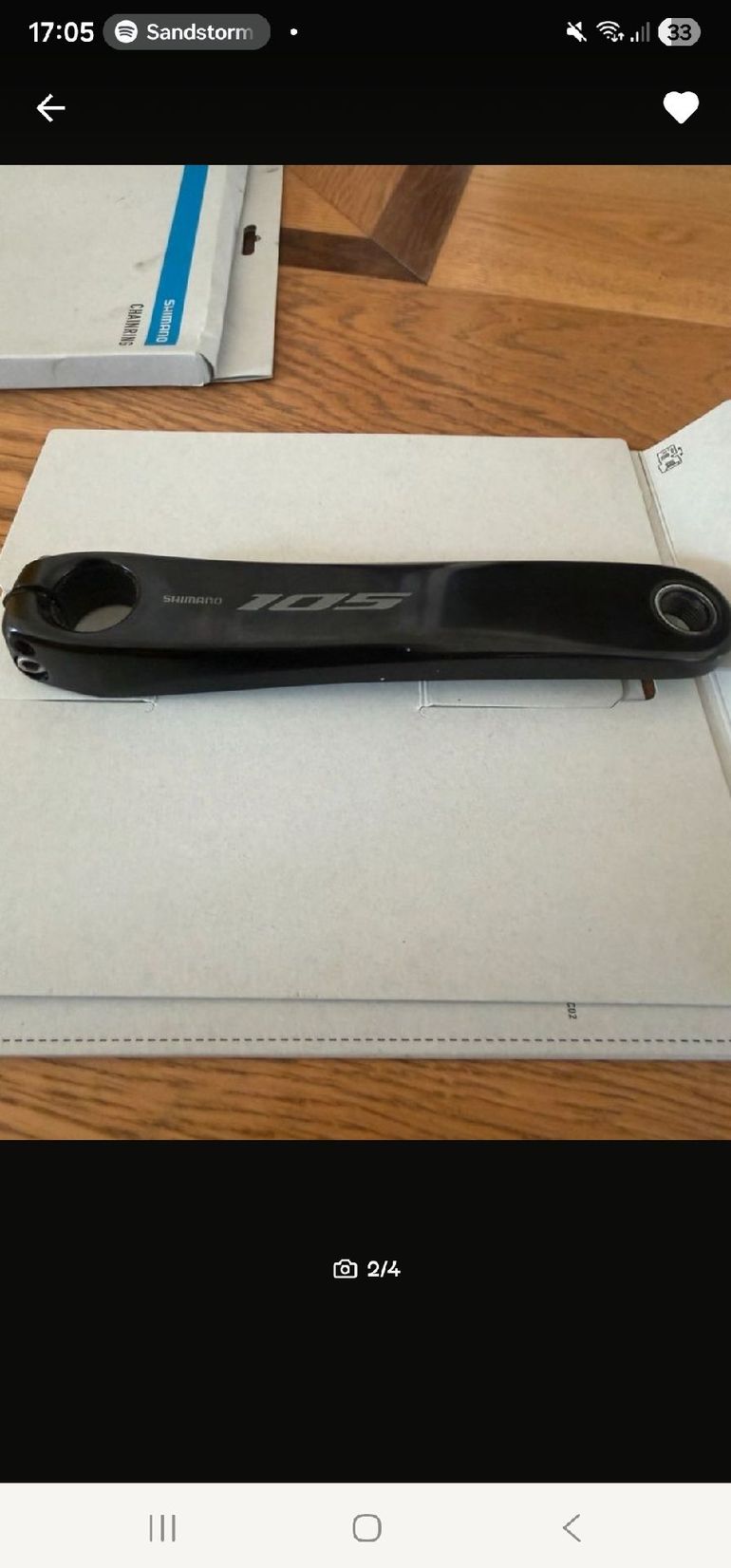 Shimano PRECISION 3+ Powermeter bike de segunda mano — imagen 3 de 4