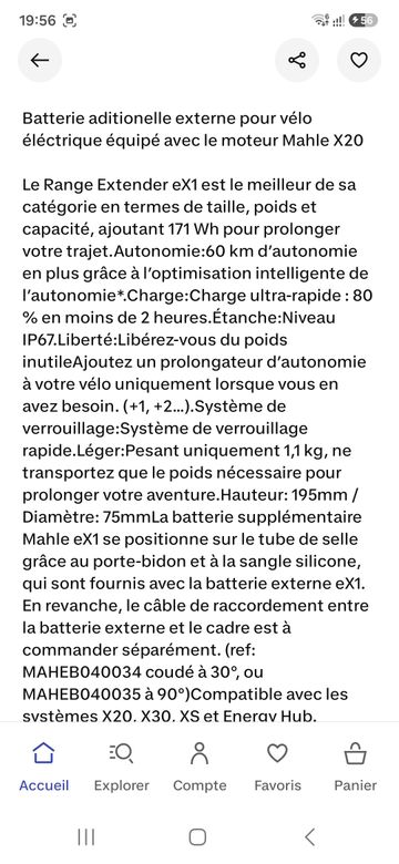 Gebrauchtes Malhe X35 Range Extender 2025 bike — Bild 3 von 3