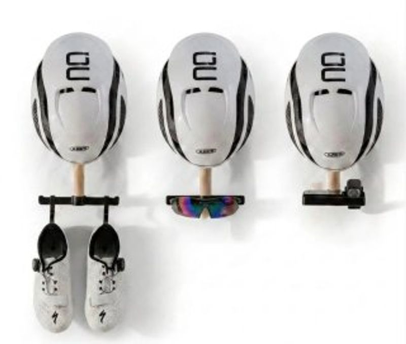 BikeLab3D Organizador Casco Gafas Zapatillas Personalizable Cycling Accessories d'occasion