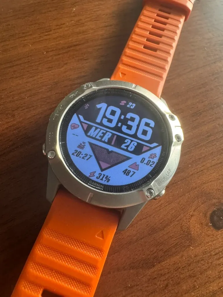 Used Garmin Fenix 6 Pro Titanium bike — image 2 of 8