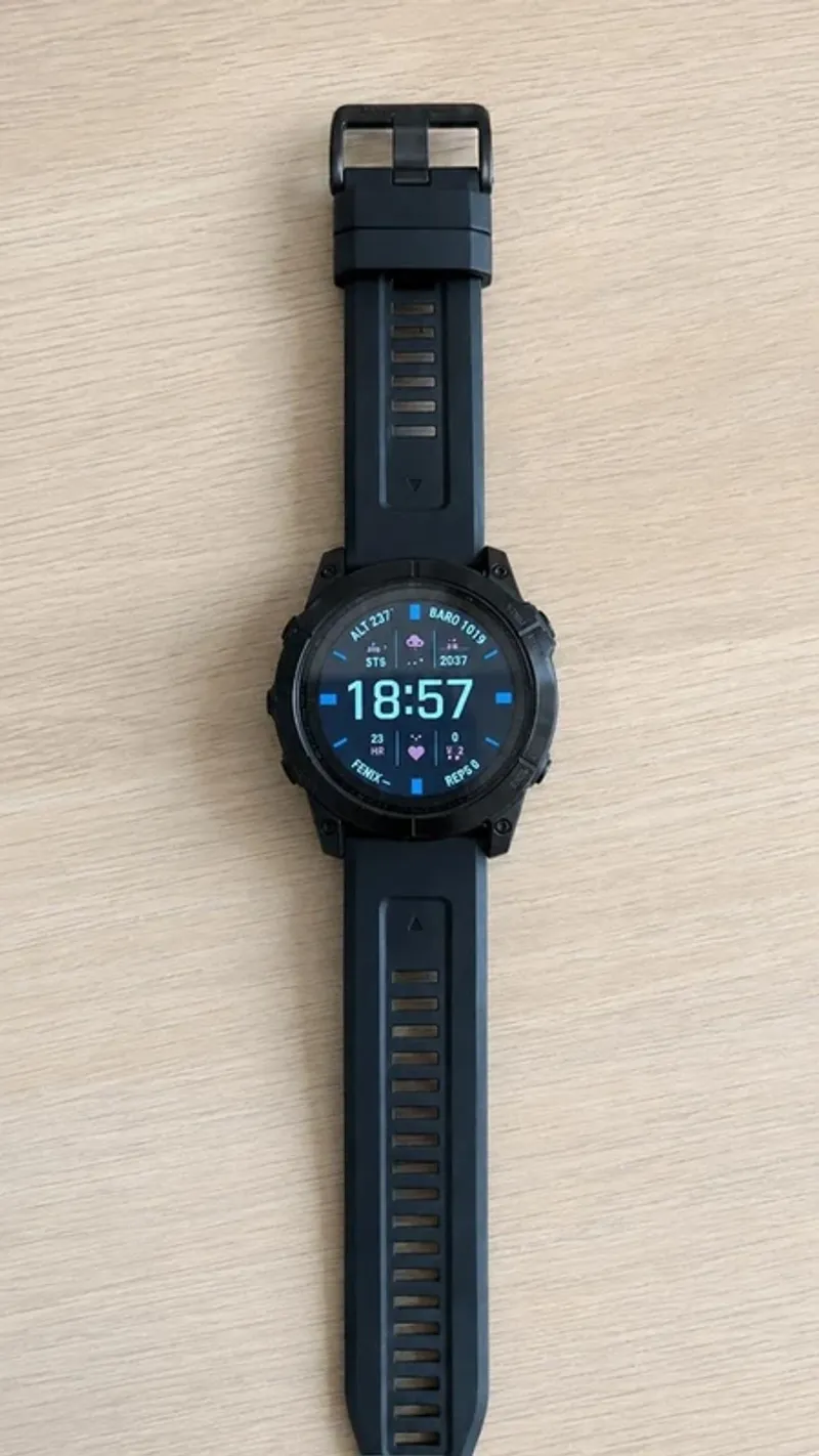 Brugt Garmin Fēnix 7X Sapphire Solar 2022 Electronics