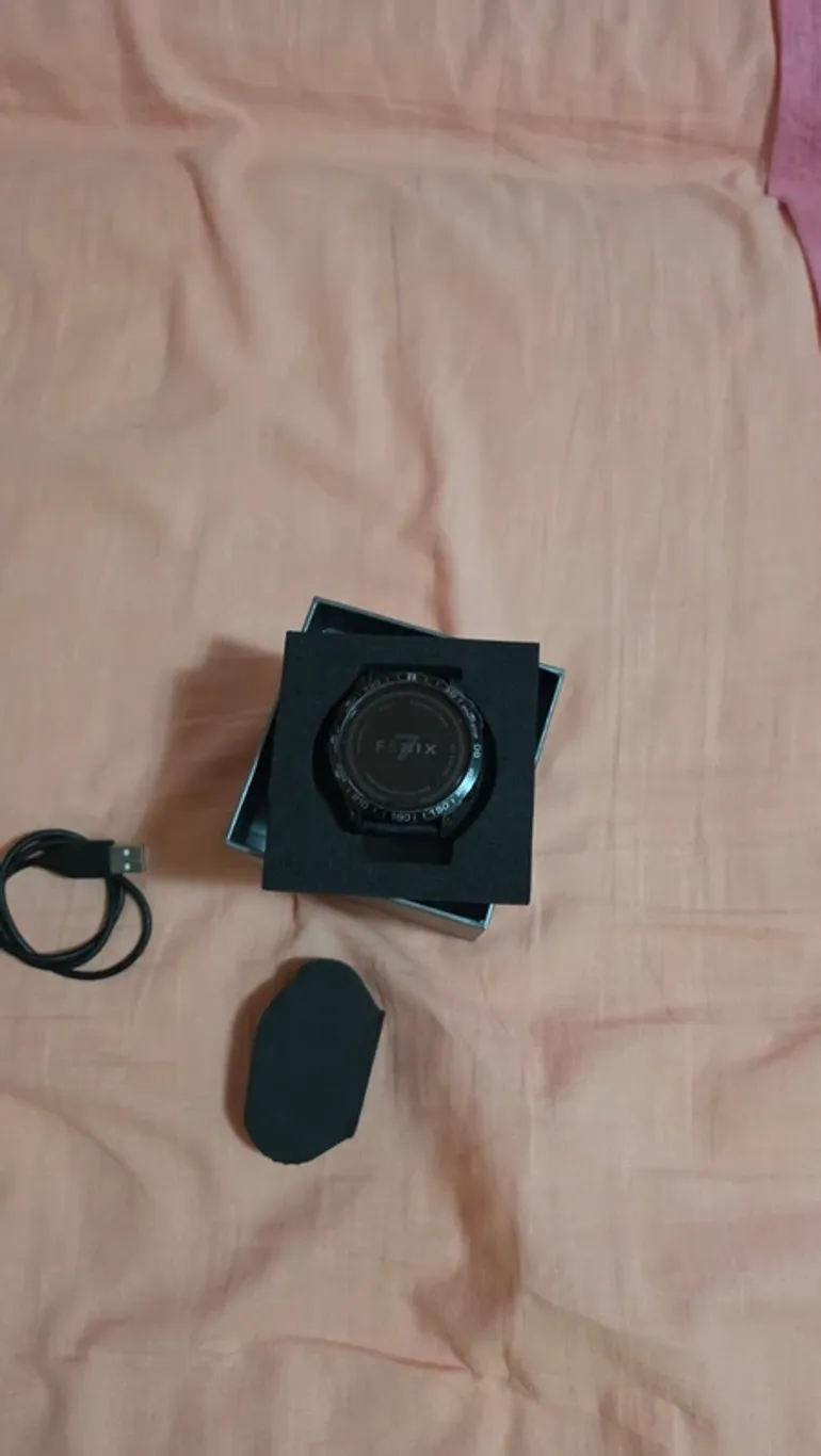 Used Garmin Fenix 7X Sapphire Solar bike — image 2 of 4