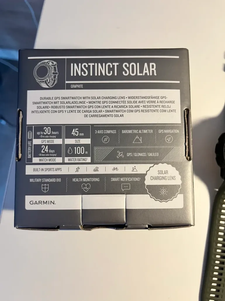 Used Garmin Instinct Solar bike — image 3 of 4