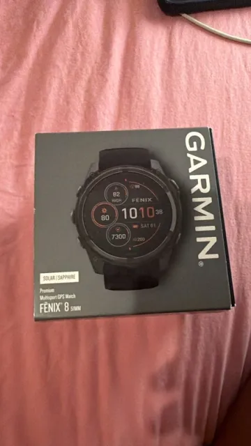 Used Garmin Fenix 8 Solar Sapphire 51 mm bike — image 2 of 3