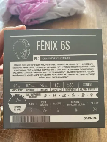 Used Garmin Fenix 6s Pro bike — image 11 of 12