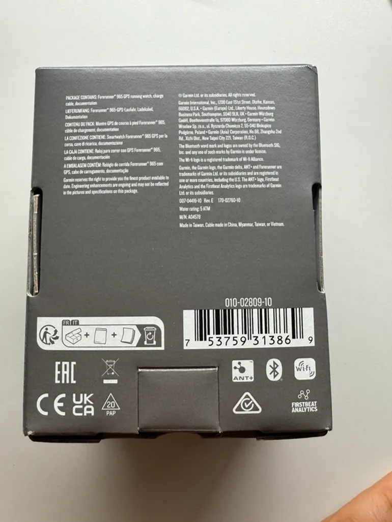Used Garmin Forerunner 965 bike — image 3 of 7