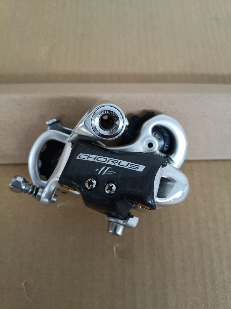 Použité Campagnolo Chorus 11-Speed Rear Derailleur Drivetrain & Pedals