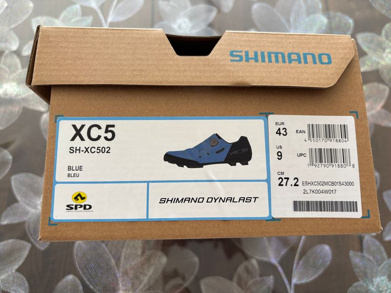 Used Shimano XC5 MTB Shoes Cycling Shoes