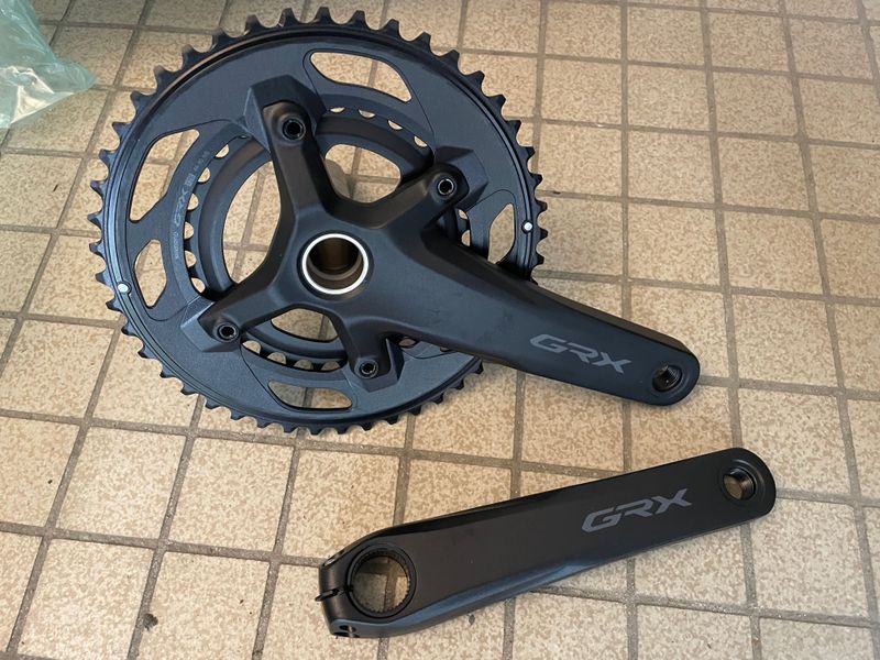 Used Shimano GRX Crank Drivetrain & Pedals