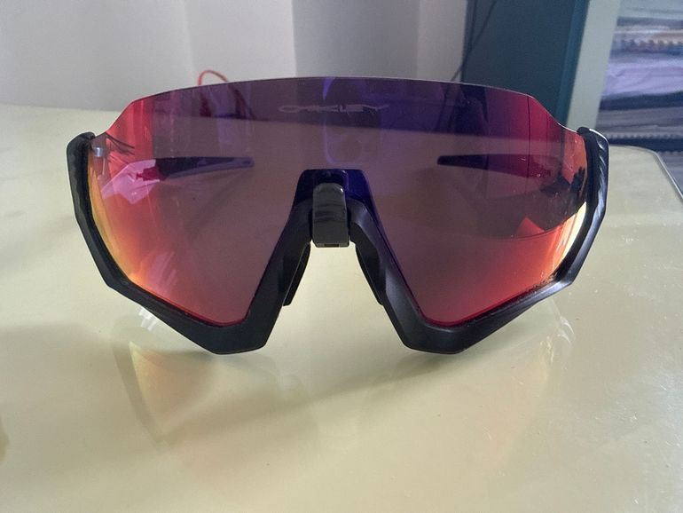 Gebrauchtes Oakley Flight Jacket Sunglasses bike — Bild 3 von 4