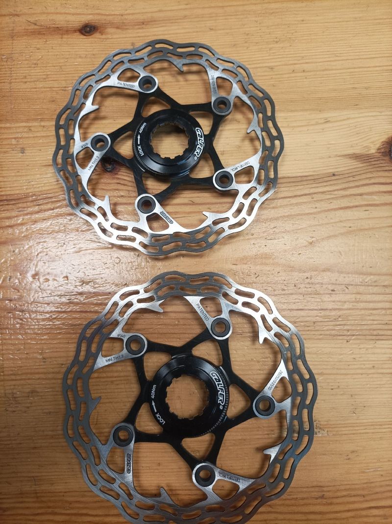 Brugt Galfer Shark 140mm Brake Rotor 2026 Brakes