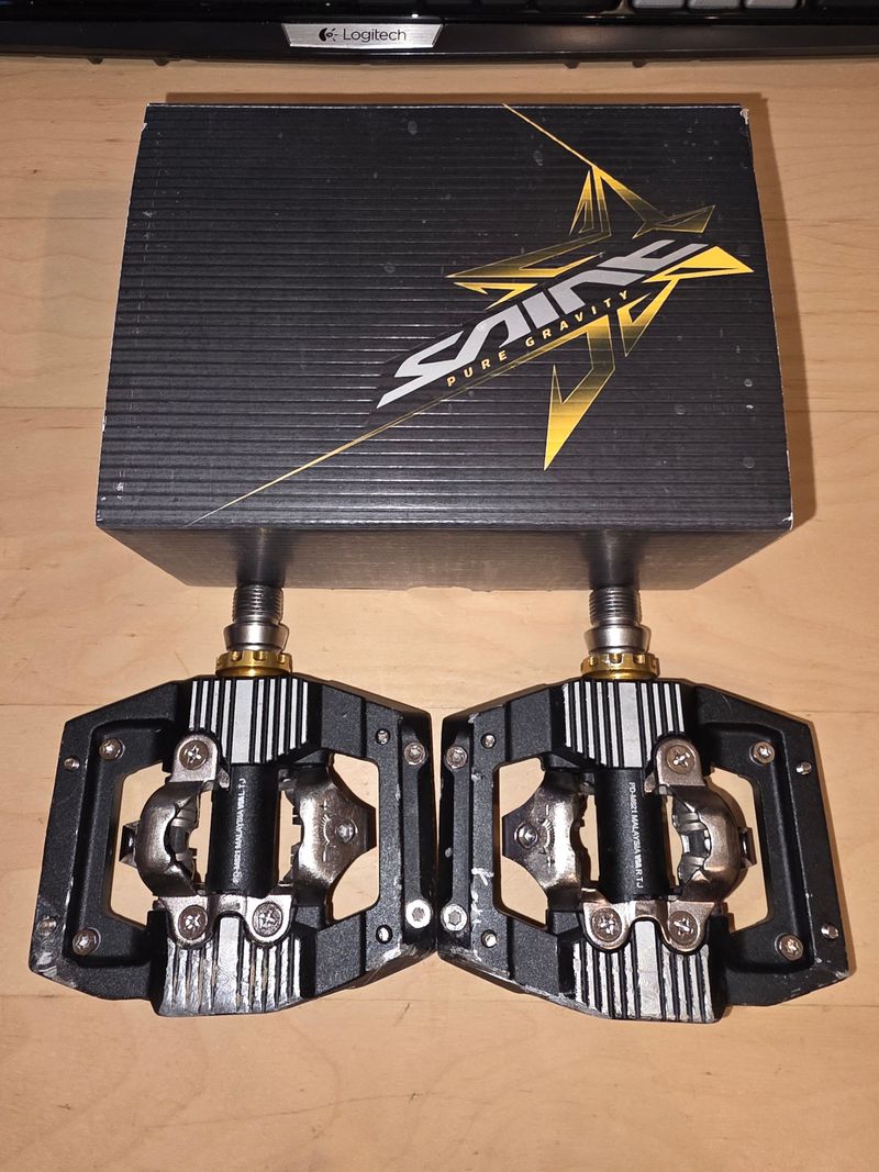 Gebrauchtes Shimano SAINT PD-M821 SPD Pedals 2023 Drivetrain & Pedals