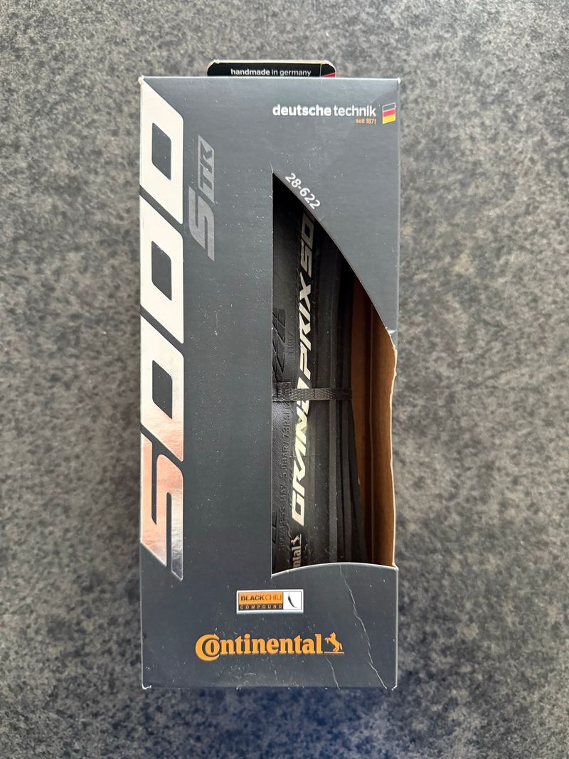 Used Continental Grand Prix 5000 S TR Tyres & Tubes