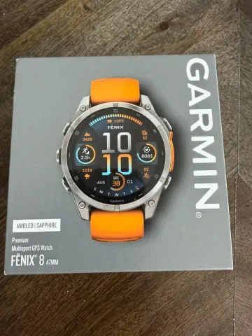 Tweedehands Garmin Fenix 8 47mm bike — afbeelding 1 van 3