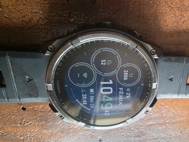 Used Garmin fenix 8 sapphire solar 51mm bike — image 6 of 10