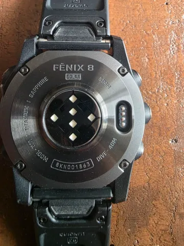 Used Garmin fenix 8 sapphire solar 51mm bike — image 3 of 10