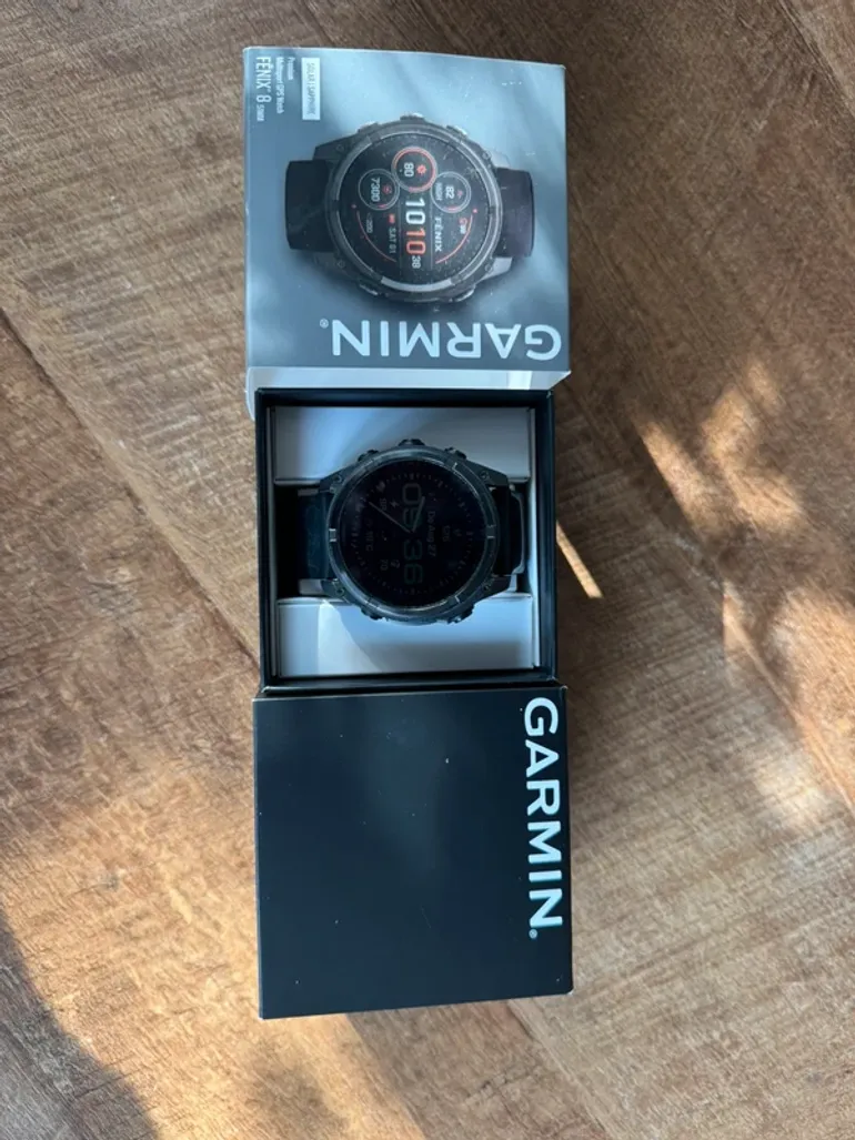 Tweedehands Garmin Fenix 8 Solar Sapphire 51mm bike — afbeelding 5 van 5