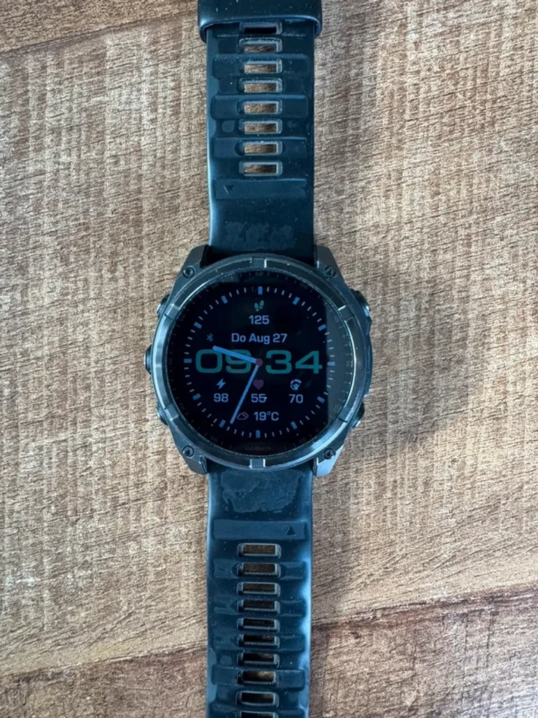 Tweedehands Garmin Fenix 8 Solar Sapphire 51mm bike — afbeelding 2 van 5