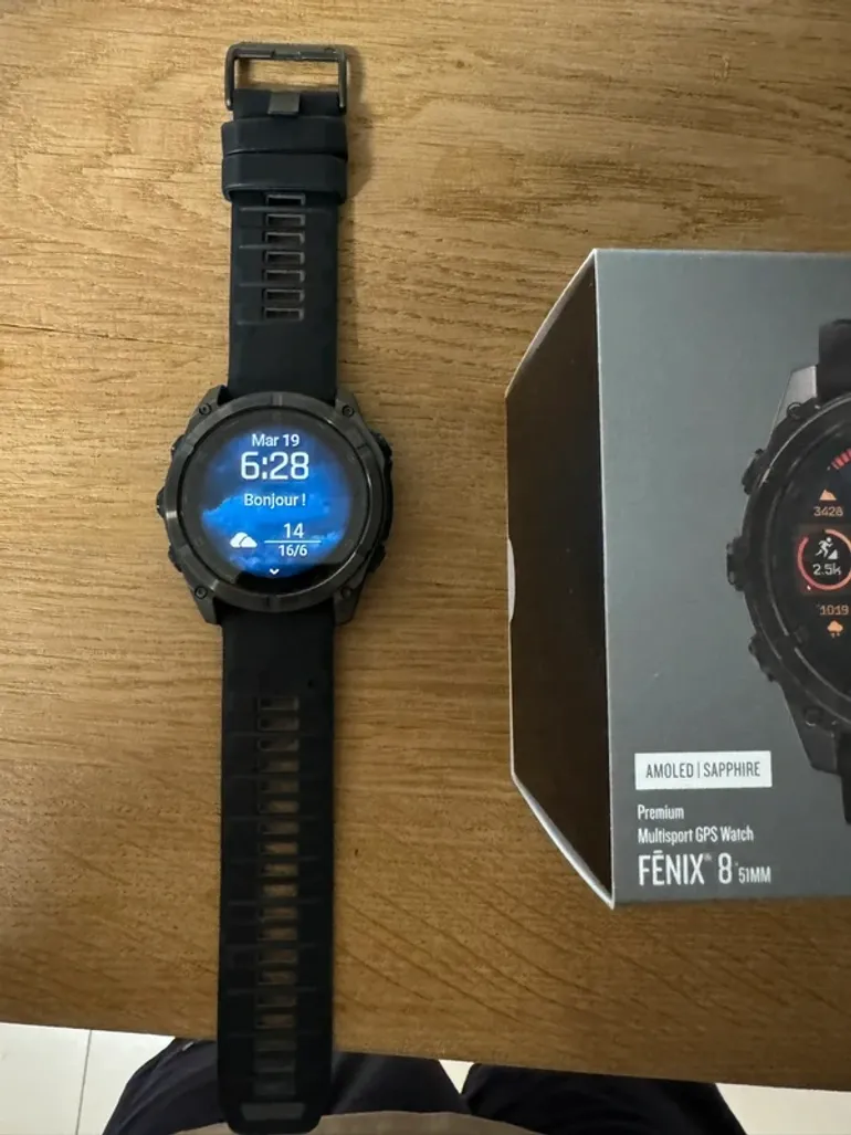 Used Garmin Fenix 8 AMOLED 51 mm bike — image 6 of 6