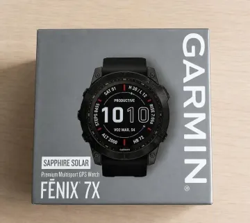Used Garmin Fenix 7x Sapphire Solar bike — image 2 of 4