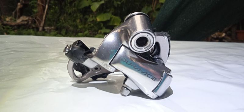 Used Shimano Dura Ace RD-7800 Drivetrain & Pedals